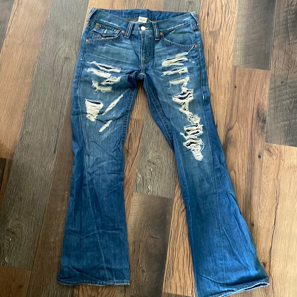 True religion “Joey” jeans.